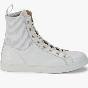 Gianvito Rossi italian Sporty leather high-tops Gently used